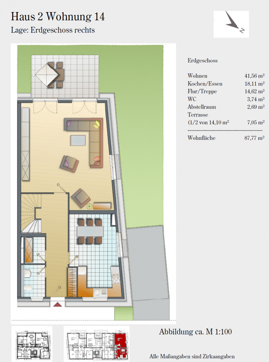  Maisonettewohnung Mettmann