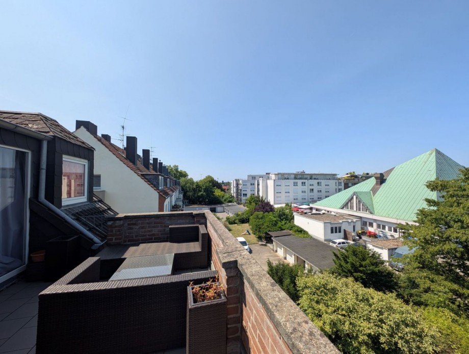 Balkon1 Maisonettewohnung D�sseldorf