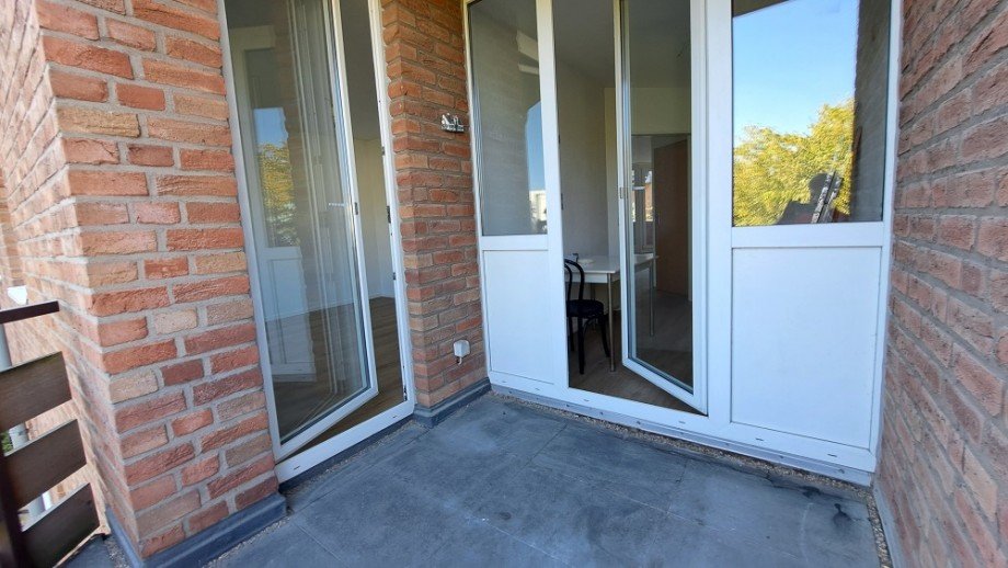 Balkon hinten Wohnung D�sseldorf