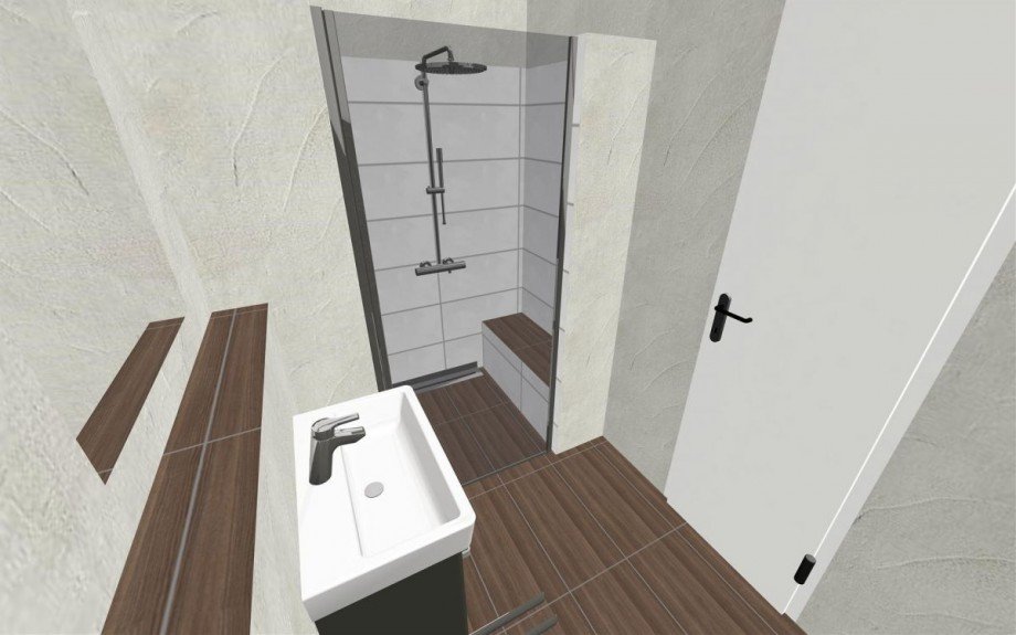 K1600 Dusche Terrassenwohnung D�sseldorf - Bezirk 8