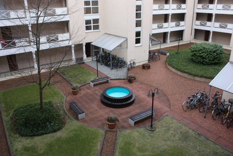 Der Innenhof Wohnung K�ln