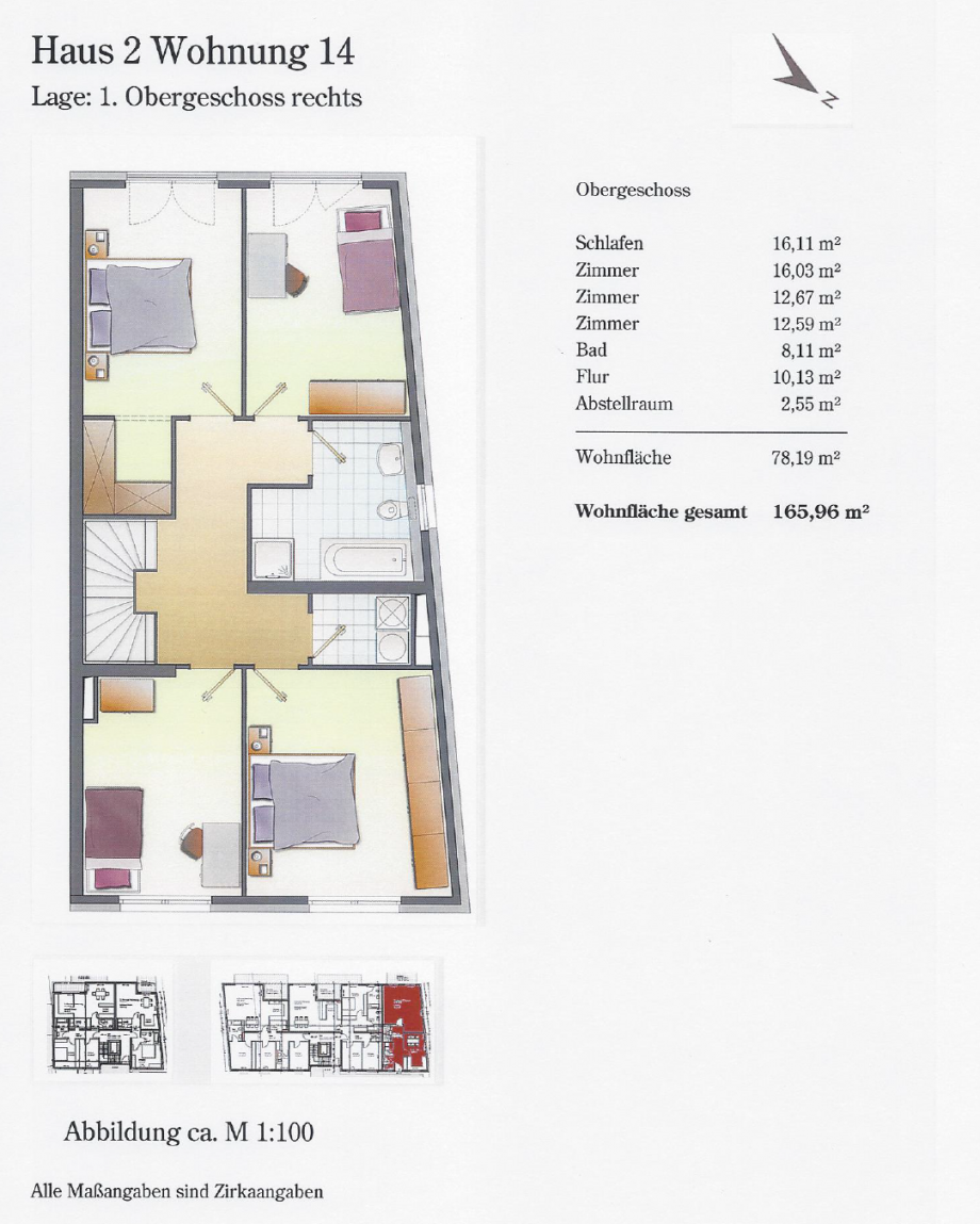 Haus 2 Wohnung 14 2 Maisonettewohnung Mettmann