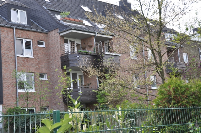 Au�enansicht Maisonettewohnung D�sseldorf