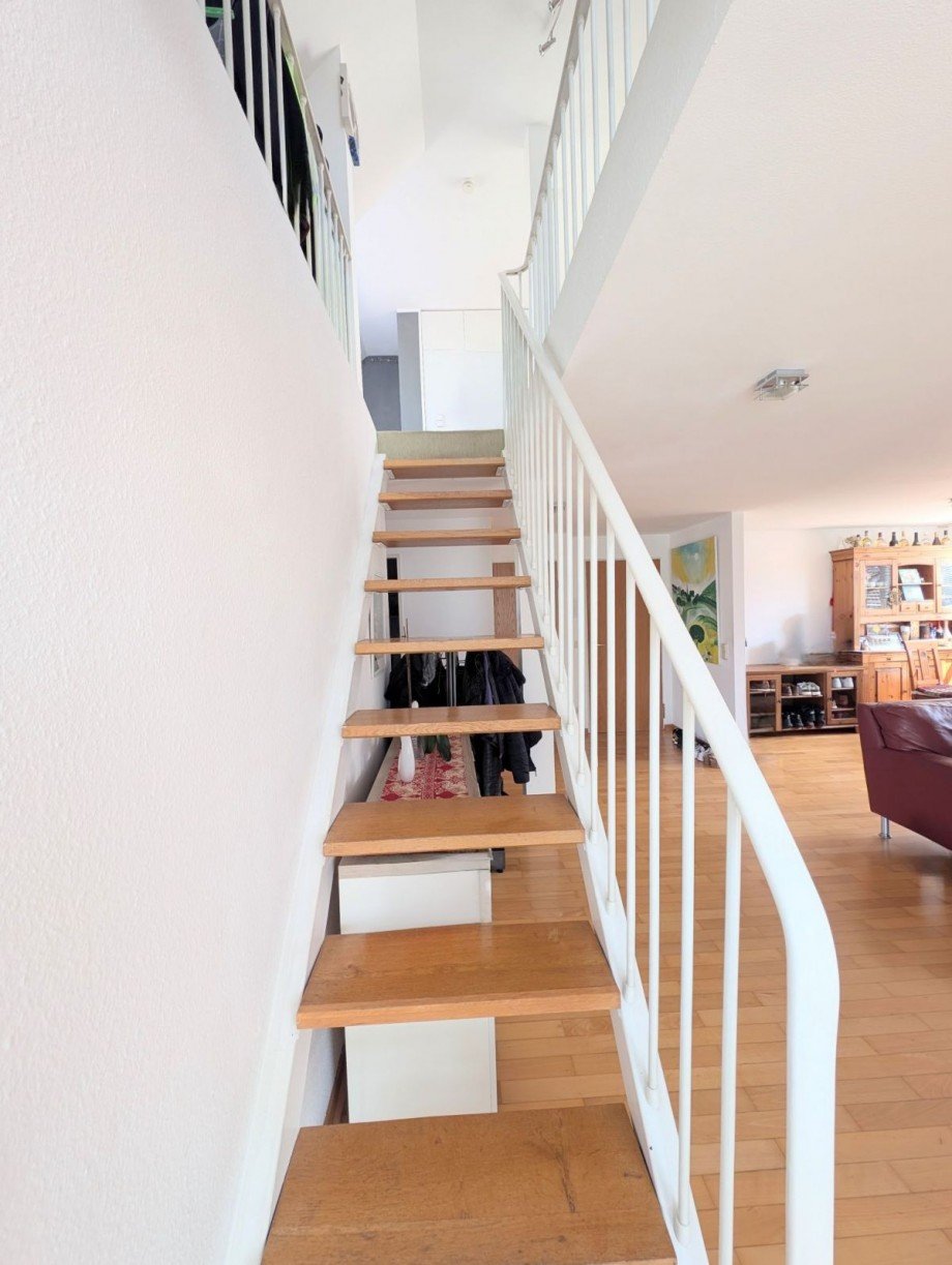 Treppe Maisonettewohnung D�sseldorf