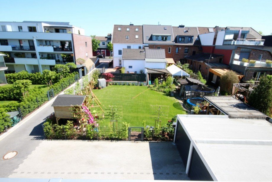 Aussicht Front 2. OG Doppelhaush�lfte Meerbusch-B�derich