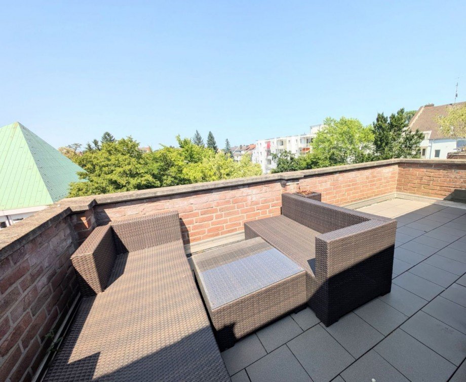 Balkon2 Maisonettewohnung D�sseldorf