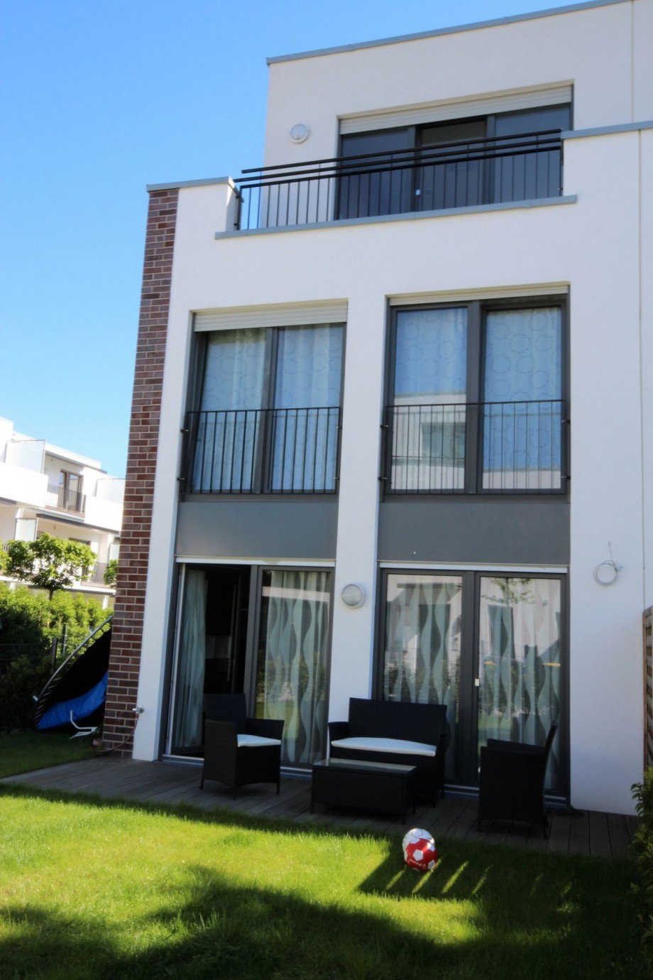 Terrasse Doppelhaush�lfte Meerbusch-B�derich
