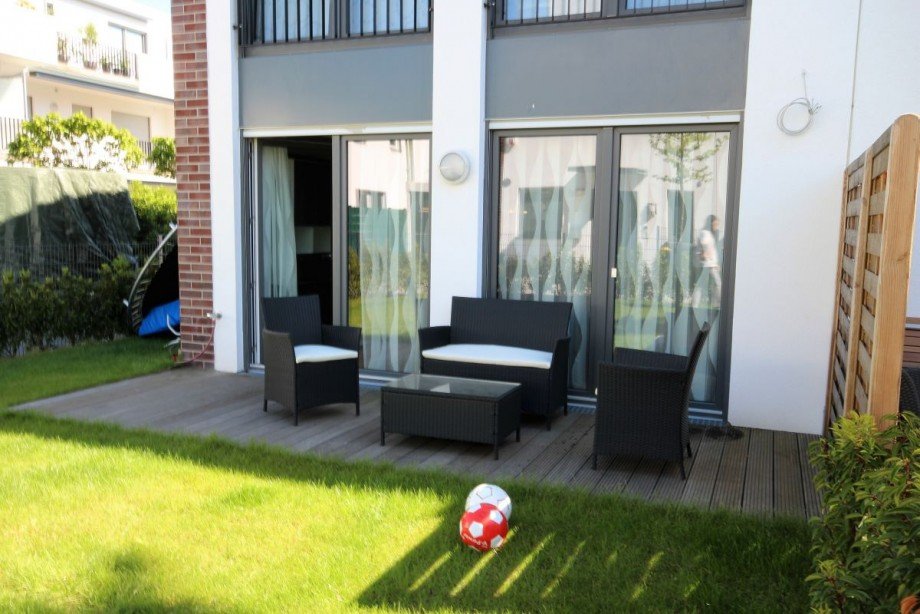 Terrasse Doppelhaush�lfte Meerbusch-B�derich
