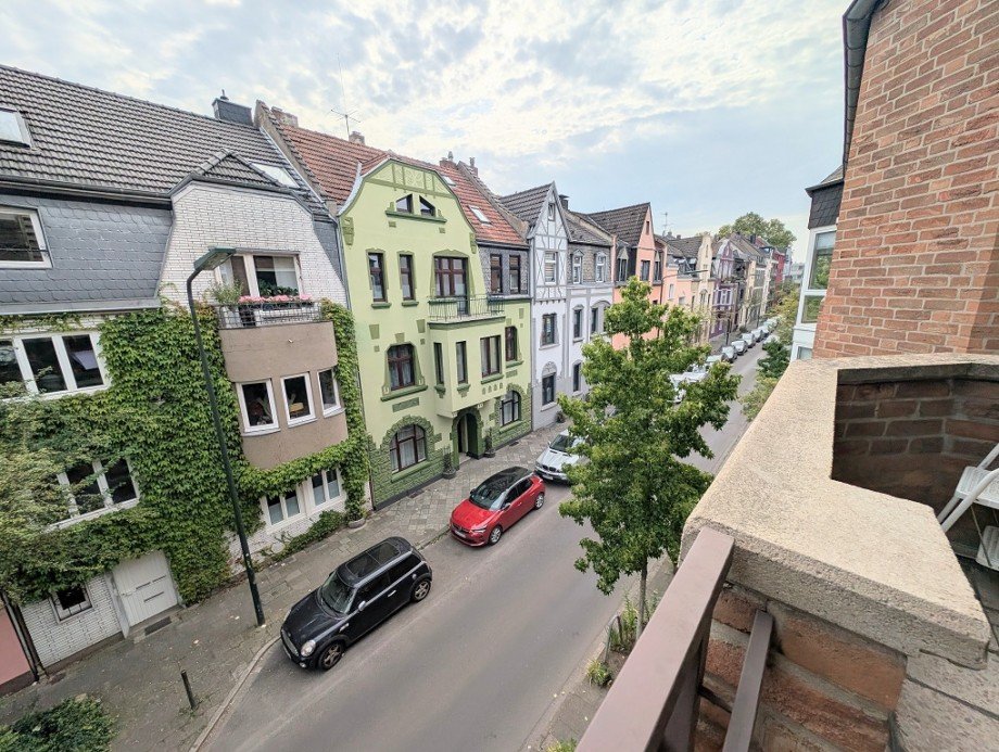 Aussicht vorne Wohnung D�sseldorf